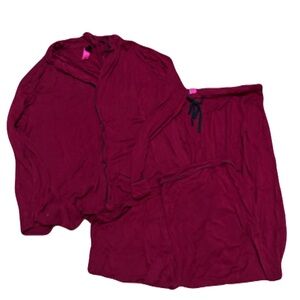 La Senza Maroon/Burgundy Sleepwear Set